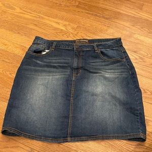 Bit & Bridle Jean Skirt